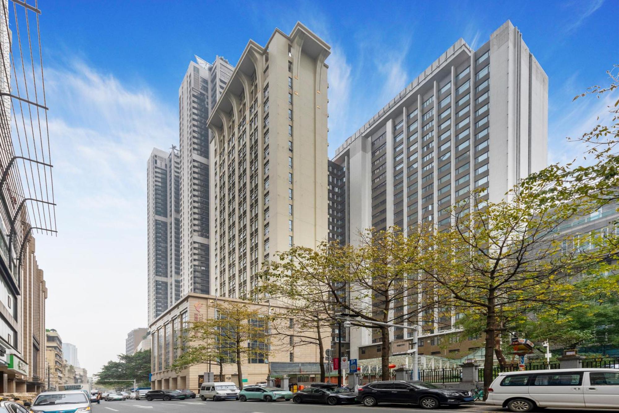 Waifiden Duplex Hotel Apartment Zhongyong Jinyu Branch-Free Shuttle Bus During The Canton Fair Exteriér fotografie
