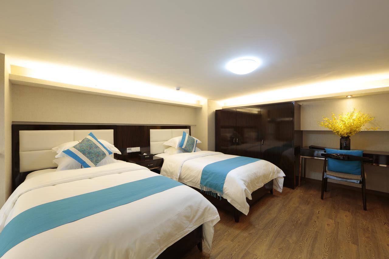 Waifiden Duplex Hotel Apartment Zhongyong Jinyu Branch-Free Shuttle Bus During The Canton Fair Exteriér fotografie